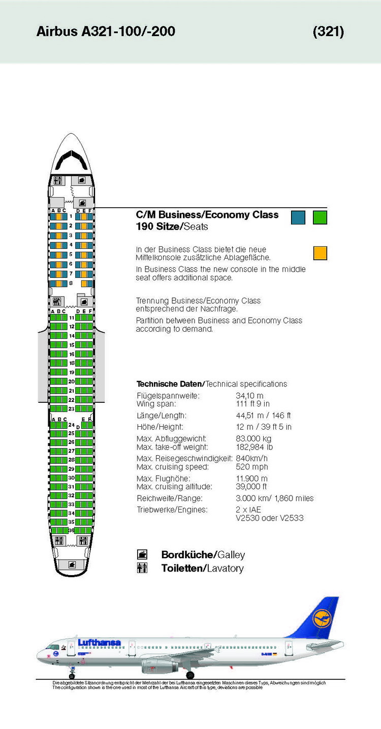 38 Airbus A320 Seating Plan Lufthansa